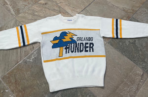 Vintage Orlando Thunder Cliff Engle Sweater Football Sweatshirt, Size Large