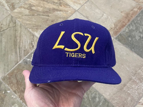 Vintage LSU Tigers Sports Specialties Script Snapback College Hat