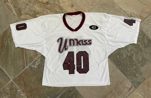 Vintage UMASS Minutemen Game Worn Lacrosse Jersey, Size XL