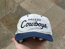 Load image into Gallery viewer, Vintage Dallas Cowboys Sports Specialties Script Snapback Football Hat
