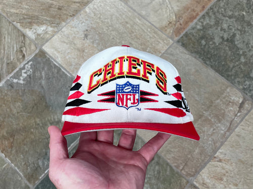 Vintage Kansas City Chiefs Logo Athletic Diamond Snapback Football Hat