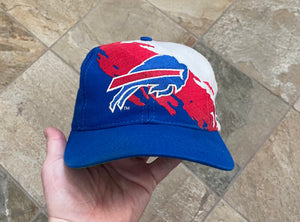 Vintage Buffalo Bills Logo Athletic Splash Snapback Football Hat