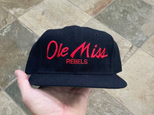 Load image into Gallery viewer, Vintage Ole Miss Rebels Sports Specialties Script Snapback College Hat