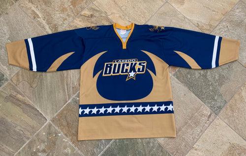 Vintage Laredo Bucks CHL Pro Joy Hockey Jersey, Size XL