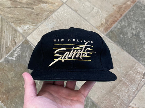 Vintage New Orleans Saints Drew Pearson Bar Snapback Football Hat