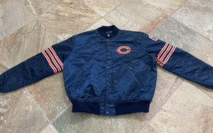 Vintage Chicago Bears Starter Satin Football Jacket, Size XL