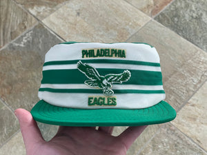 Vintage Philadelphia Eagles AJD Pill Box Snapback Football Hat