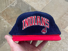Load image into Gallery viewer, Vintage Cleveland Indians Universal Corduroy Snapback Baseball Hat