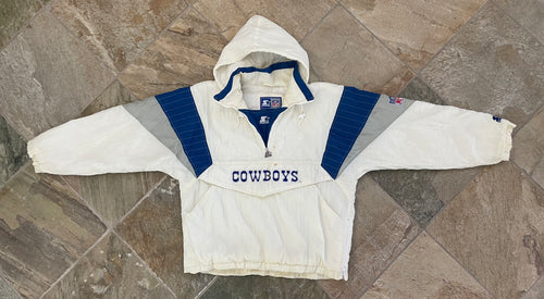 Vintage Dallas Cowboys Starter Parka Football Jacket, Size Large