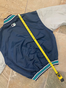 Vintage Seattle Mariners Starter Satin Baseball Jacket, Size Medium