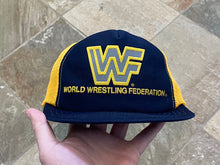Load image into Gallery viewer, Vintage WWF World Wrestling Federation Trucker Snapback Hat ***