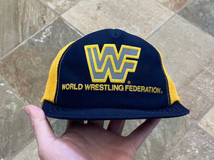 Vintage WWF World Wrestling Federation Trucker Snapback Hat ***