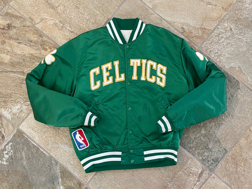 Vintage Boston Celtics Starter Satin Basketball Jacket, Size Large