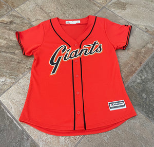 Vintage San Francisco Giants Majestic Baseball Jersey, Size Women’s Medium
