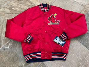Vintage St. Louis Cardinals Starter Satin Baseball Jacket, Size Medium