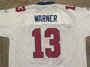 Vintage New York Giants Kurt Warner Reebok Football Jersey, Size XXL
