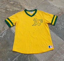 Load image into Gallery viewer, Vintage Oakland Athletics Sand Knit Baseball Jersey, Size Medium
