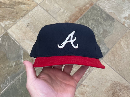 Vintage Atlanta Braves New Era Fitted Pro Baseball Hat, Size 7 3/4