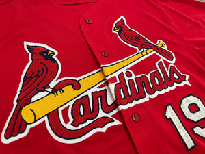 St. Louis Cardinals Ruben Tejada Game Worn Majestic Baseball Jersey
