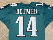 Load image into Gallery viewer, Vintage Philadelphia Eagles Ty Detmer Wilson Football Jersey, Size 46, Large