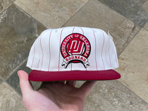 Vintage Oklahoma Sooners Starter Pinstripe Snapback College Hat