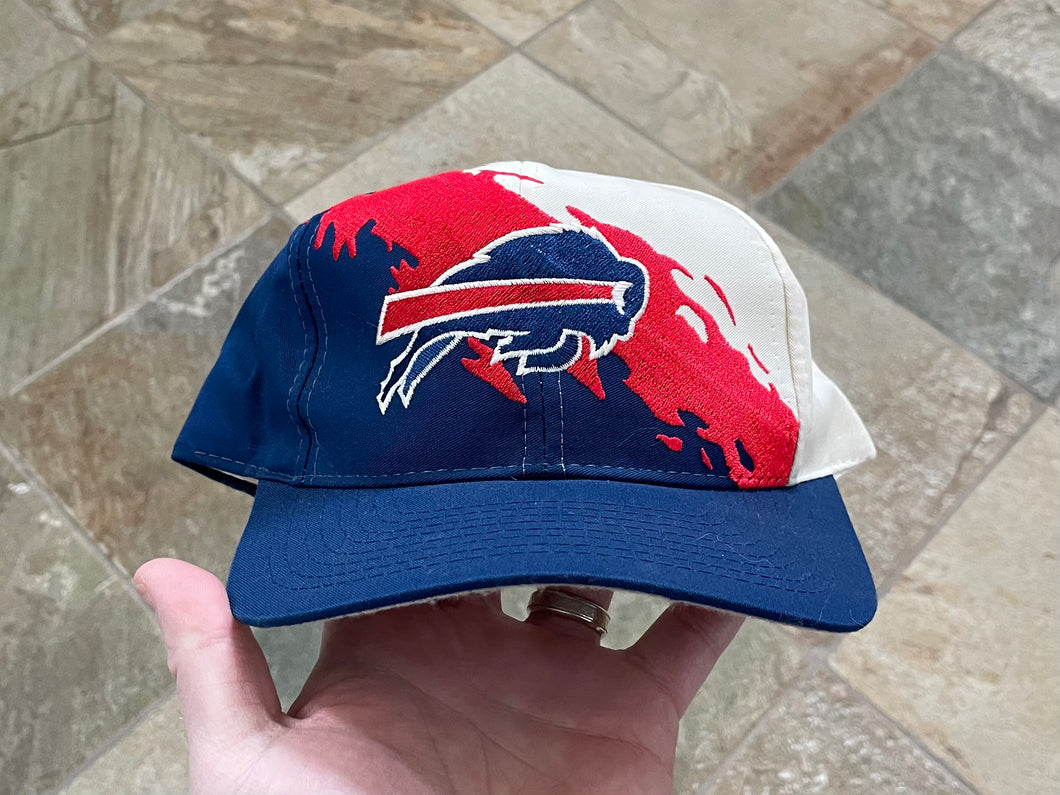 Vintage Buffalo Bills Logo 7 Splash Snapback Football Hat
