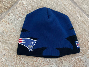 Vintage New England Patriots Logo Athletic Sharktooth Beanie Ski Cap Football Hat