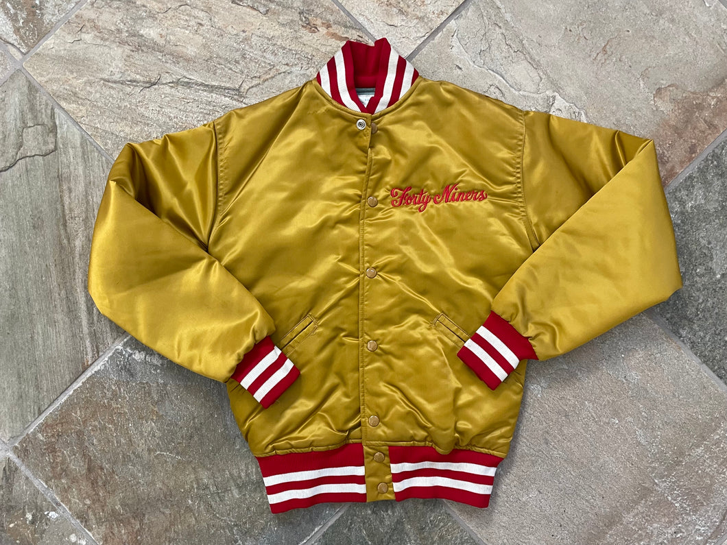 San Francisco 49ers Vintage 80s Starter Satin Bomber Jacket Nfl