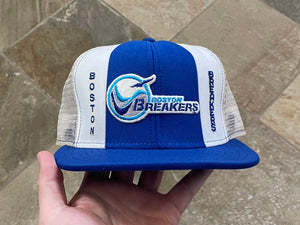 Vintage Boston Breakers USFL AJD Snapback Football Hat