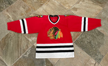 Load image into Gallery viewer, Vintage Chicago Blackhawks CCM Maska Hockey Jersey, Size Small