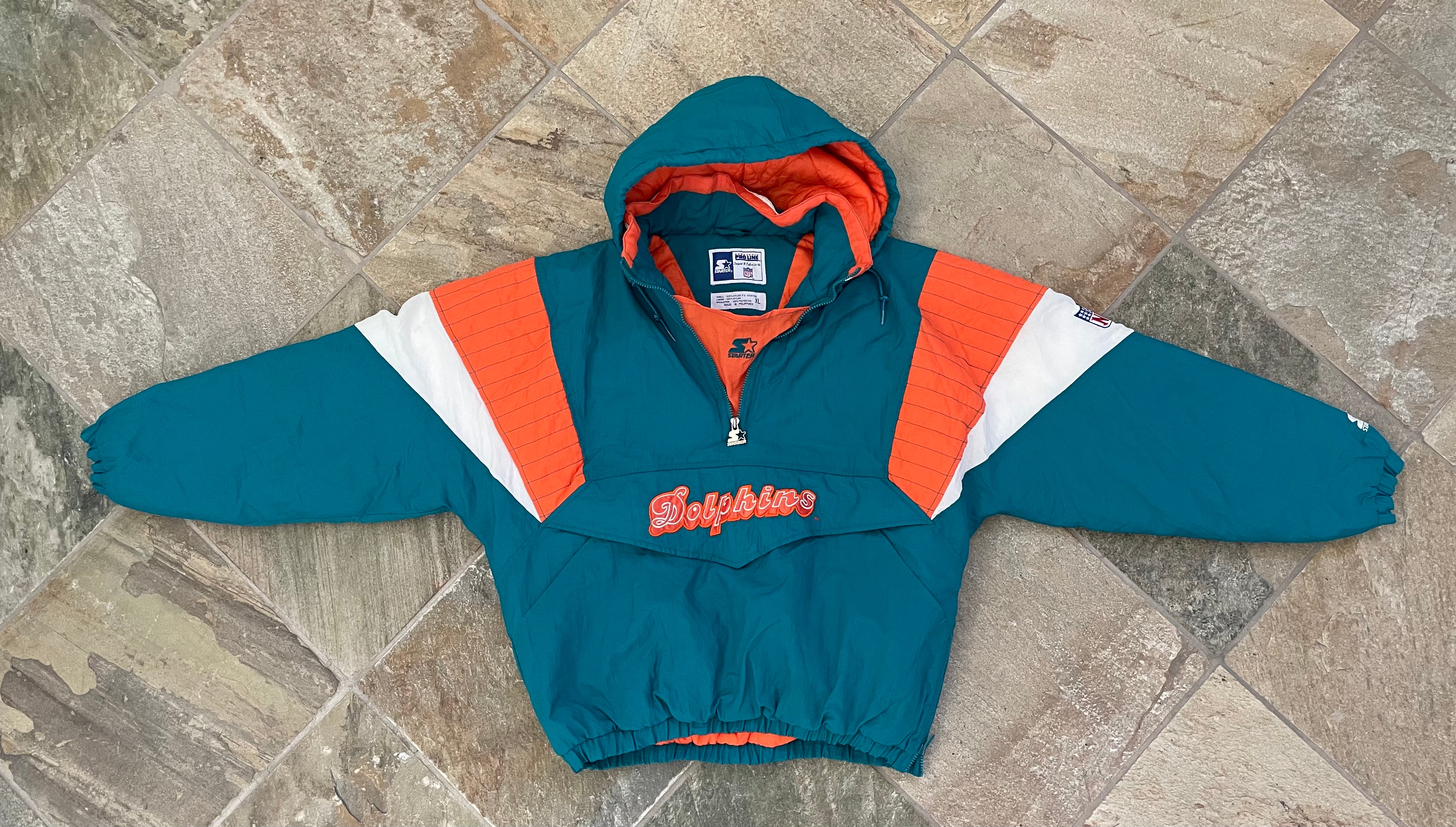 Vintage Miami Dolphins Starter Parka Football Jacket, Size Medium – Stuck  In The 90s Sports