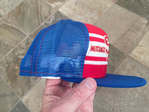 Vintage SMU Mustangs AJD Snapback College Hat