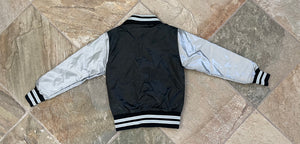 Vintage Los Angeles Raiders DeLong Satin Football Jacket, Size Youth Medium