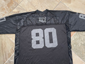 Vintage Oakland Raiders Jerry Rice Reebok Football Jersey, Size XXL