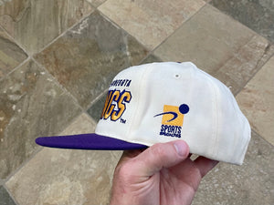 Vintage Minnesota Vikings Sports Specialties Shadow Snapback Football Hat