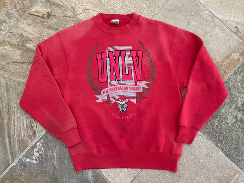 Vintage UNLV Running Rebels College Sweatshirt, Size Medium