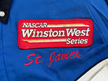 Load image into Gallery viewer, Vintage NASCAR St. James Davis Winston Cup Race Pit Shirt, Size XXL ###