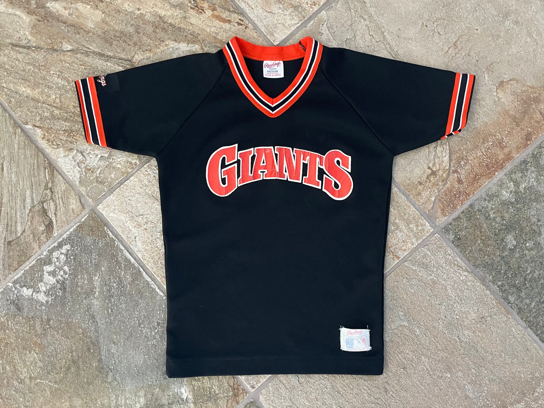 Vintage San Francisco Giants Rawlings Baseball Jersey, Size Youth Medium, 8-10