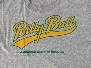 Vintage Oakland Athletics Billy Ball Baseball TShirt, Size Medium