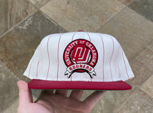 Load image into Gallery viewer, Vintage Oklahoma Sooners Starter Pinstripe Snapback College Hat