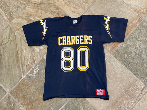 Vintage San Diego Chargers Kellen Winslow Rawlings Jersey Football TShirt, Size Large