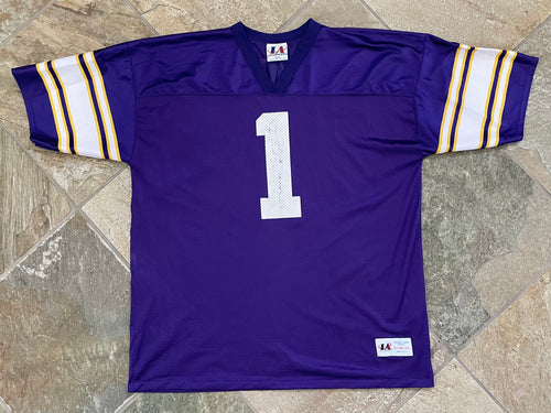 Vintage Minnesota Vikings Warren Moon Logo Athletic Football Jersey, Size XXL