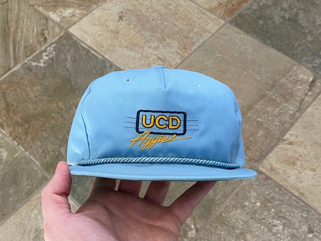 Vintage UC Davis Aggies Strapback College Hat