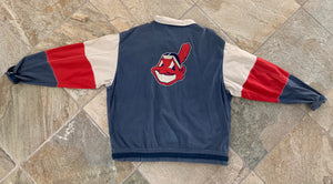 Vintage Cleveland Indians Mirage Baseball Jacket, Size Medium