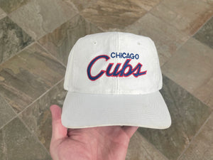 Vintage Chicago Cubs Sports Specialties Script Snapback Baseball Hat