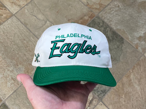 Vintage Philadelphia Eagles Sports Specialties Script Snapback Football Hat