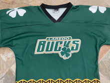 Load image into Gallery viewer, Vintage Laredo Bucks St. Patty’s OT Sports Hockey Jersey, Size Small