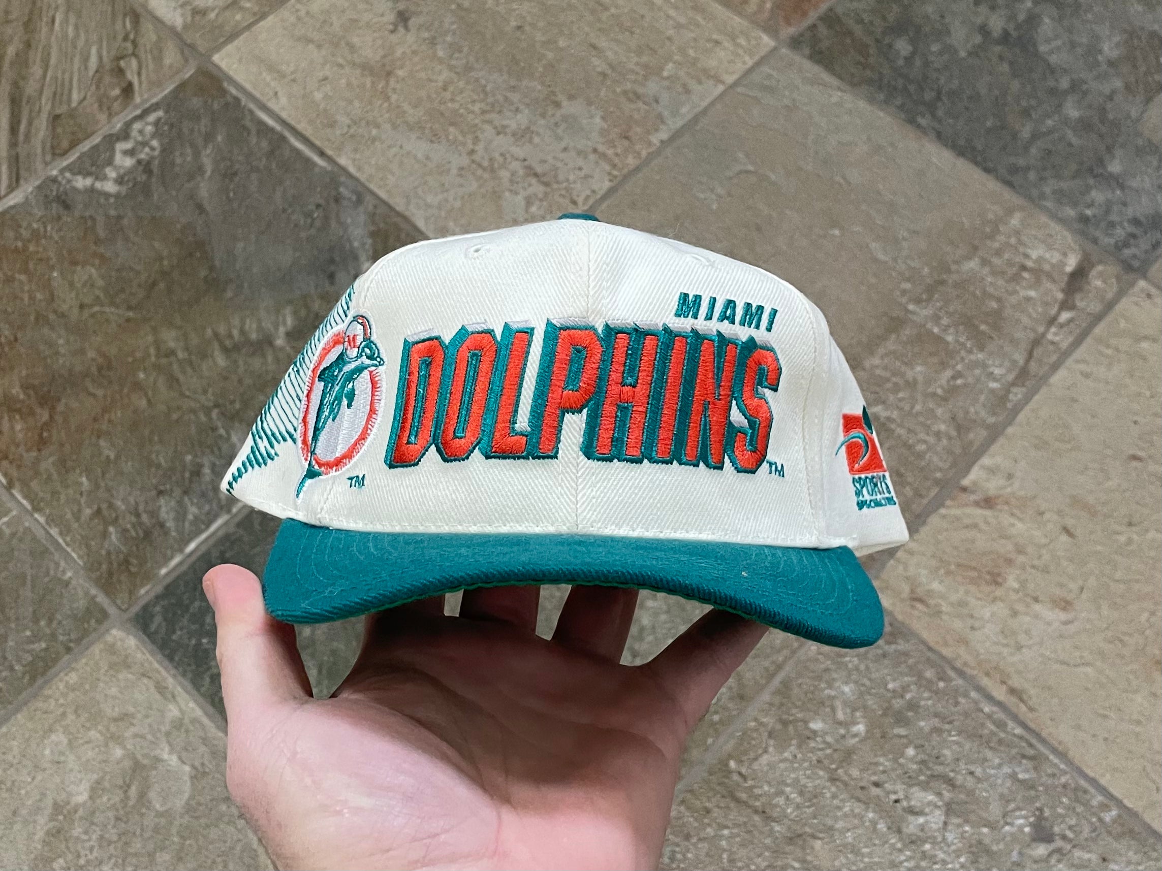 Vintage Miami Dolphins Sports Specialties Shadow Snapback