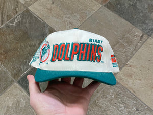 Dolphins Vintage Snapback Miami Sports Specialties Script American 90s