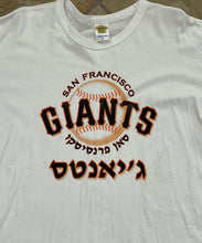 Load image into Gallery viewer, Vintage San Francisco Giants Jewish Heritage Baseball TShirt, Size XL